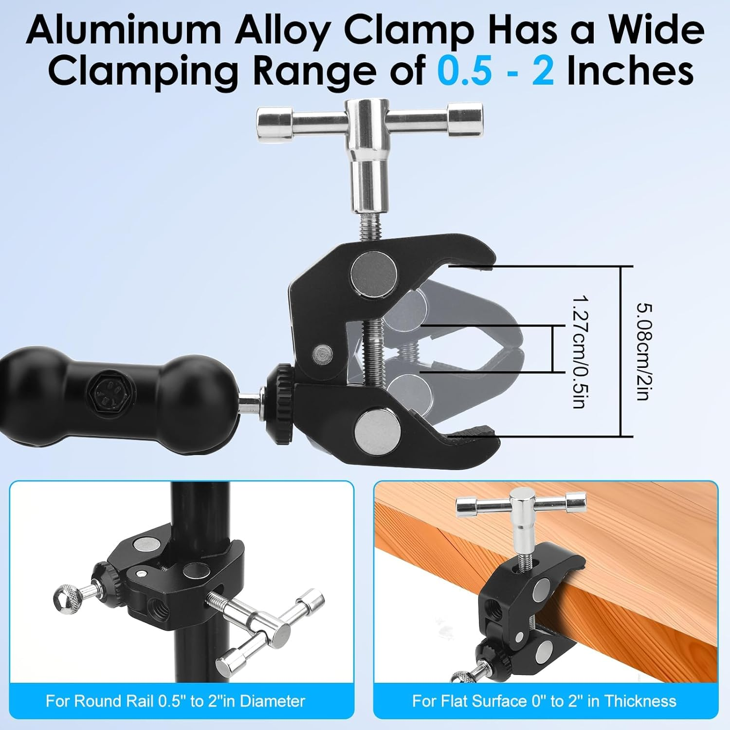 Eeekit Magnetic Bike Phone Holder, 360&deg; Rotating Handlebar Mount for Magsafe and All Phones, Strong Clamp for Motorcycle Bicycle Scooter