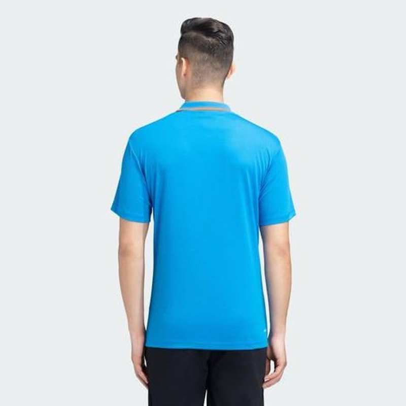 Adidas Dream 11 India Cricket ODI Fan Jersey (US, Alpha, X-Large, Regular, Regular) Bright Blue image number 3
