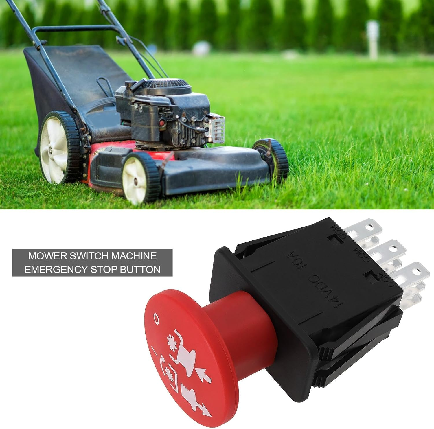 Emagtech 539131627 430-433 PTO Switch Compatible with Husqvarna Compatible with Craftsman AYP Compatible with Dixon DX260 DX272 LZ6127 7230 MZT 61 CT160 CTH130 Mower