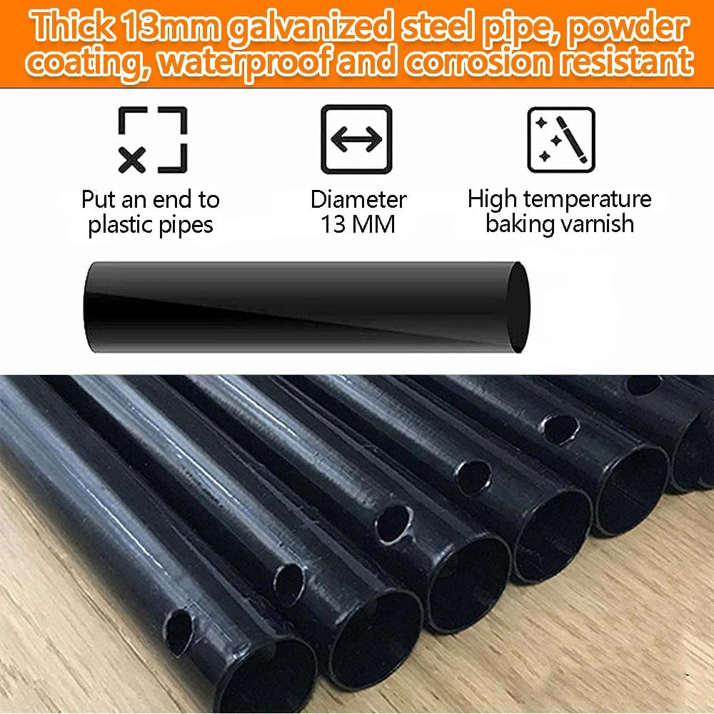 Metal Garden Arch &ndash; Outdoor Wedding Arbor Trellis for Climbing Plants, Freestanding Pergola Archway for Roses Vines Bridal Party Decoration image number 2