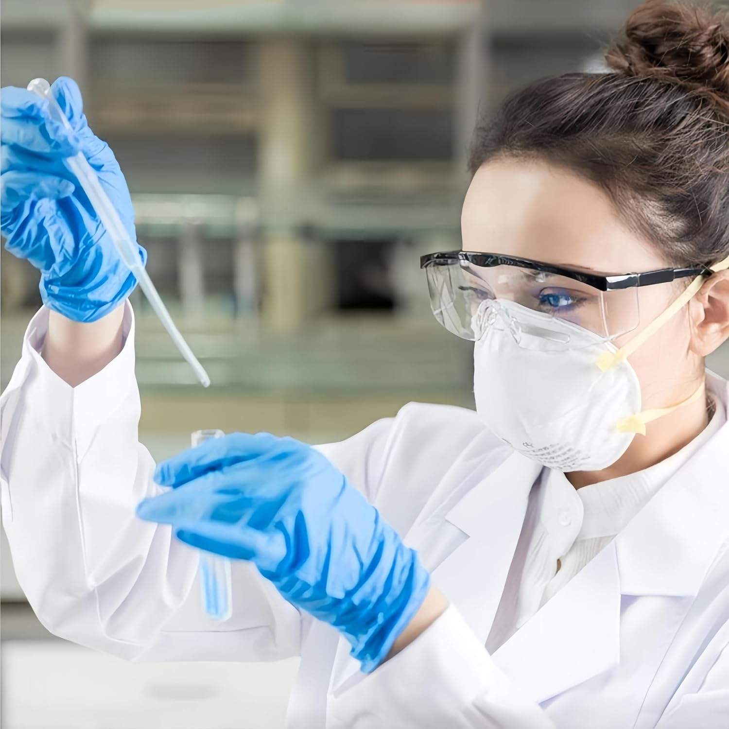 200PCS Graduated Transfer Pipettes, Transfer Pipettes，3Ml Calibrated Dropper Suitable for Essential Oils & Science Laboratory image number 5