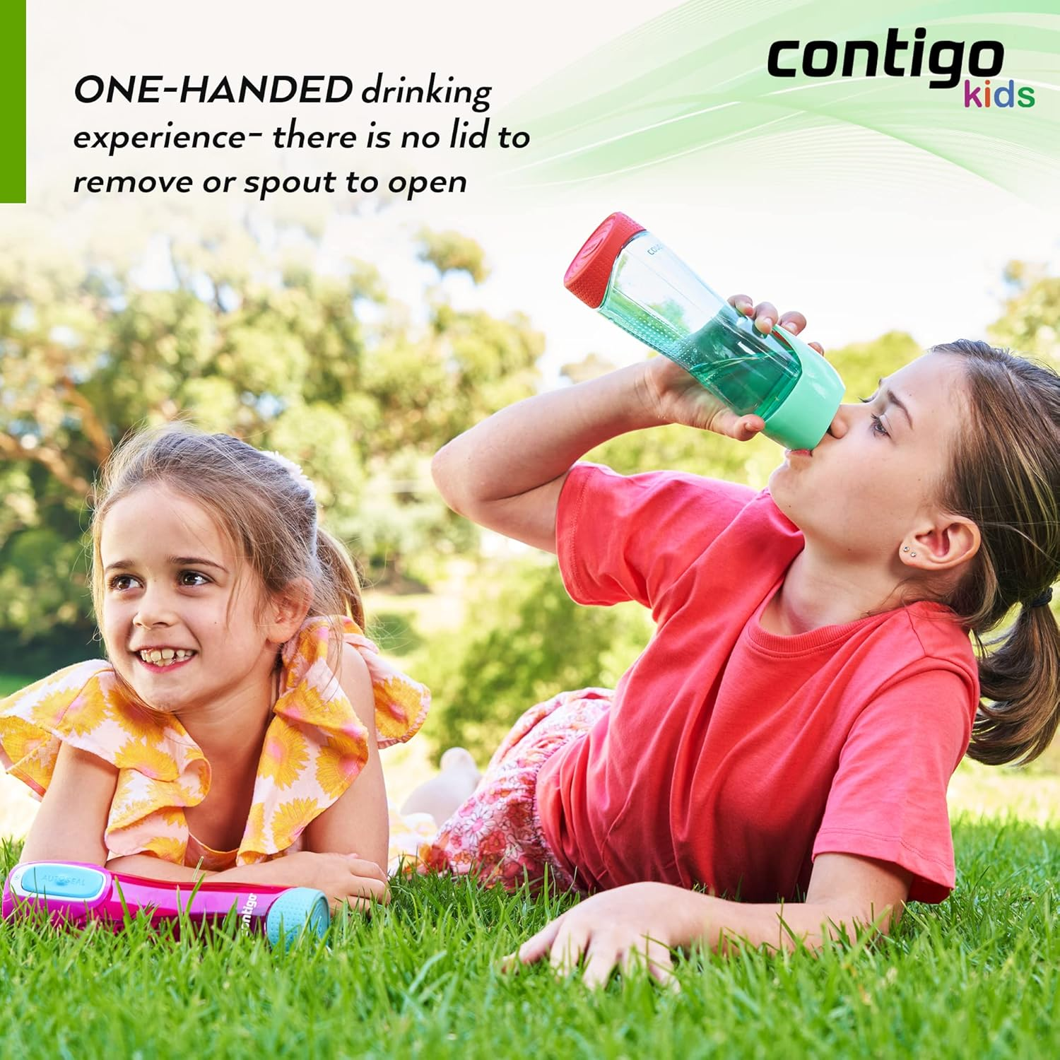 Contigo Swish Autoseal Water Bottle, Large BPA Free Drinking Bottle, Leakproof Gym Bottle, Ideal for Sports, Running, Bike, Running, Hiking, 500 Ml - Citron image number 5