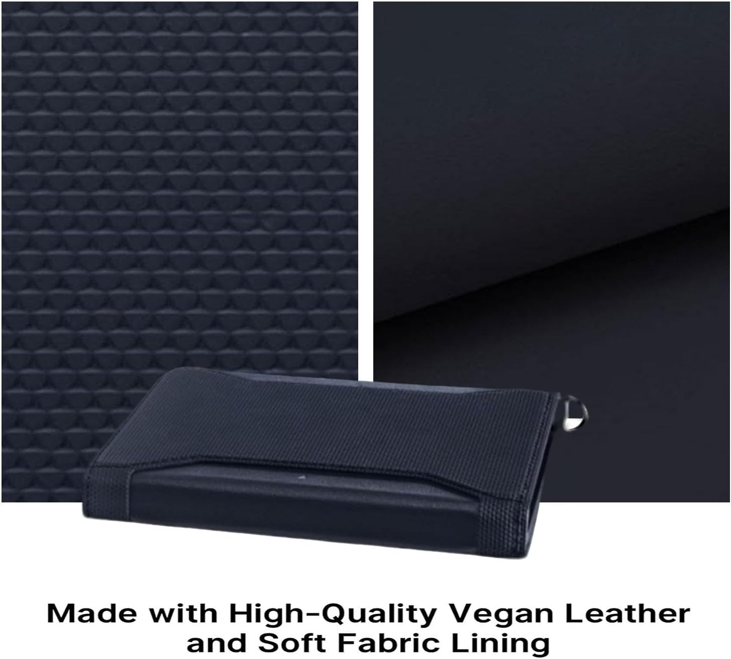 Lyvixora Passport Bag & RFID Passport Wallet - Family Passport Holder with RFID Blocking Technology, Travel Document Organizer Protector, Card Pin Included, a Perfect Travel Accessories - Navy Blue image number 4