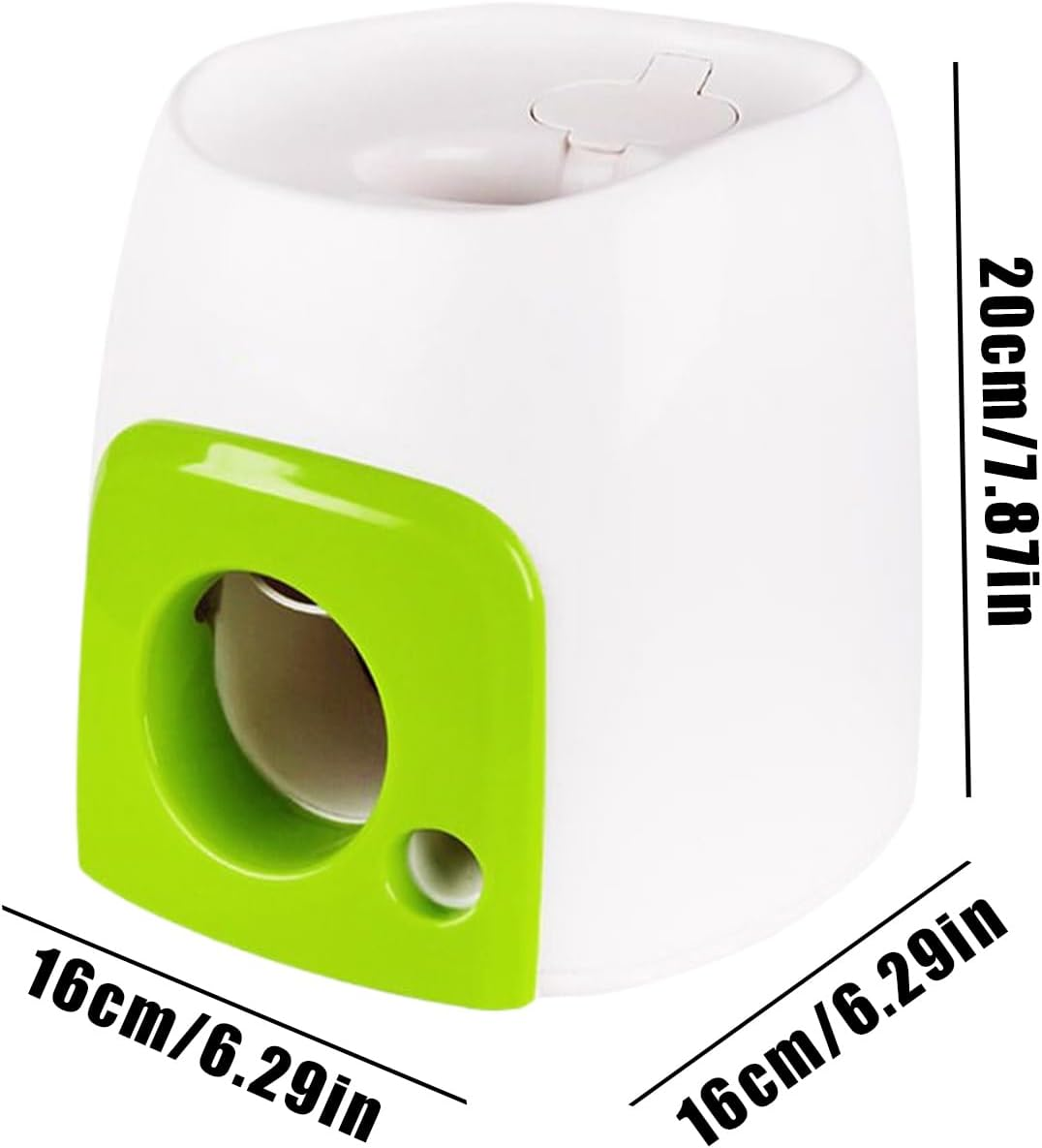 Ball Launch for Dogs, Dog Fetch Ball Thrower, Interactive Machine Puzzle Toys with Snack Dispenser for Puppy Training inside outside Outdoor Backyard image number 3