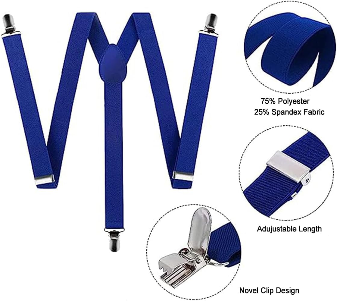 Super Brothers Costume Adult Accessories Set with Cosplay Hat,Gloves,Buttons,Strap,Beard,For Halloween Cosplay