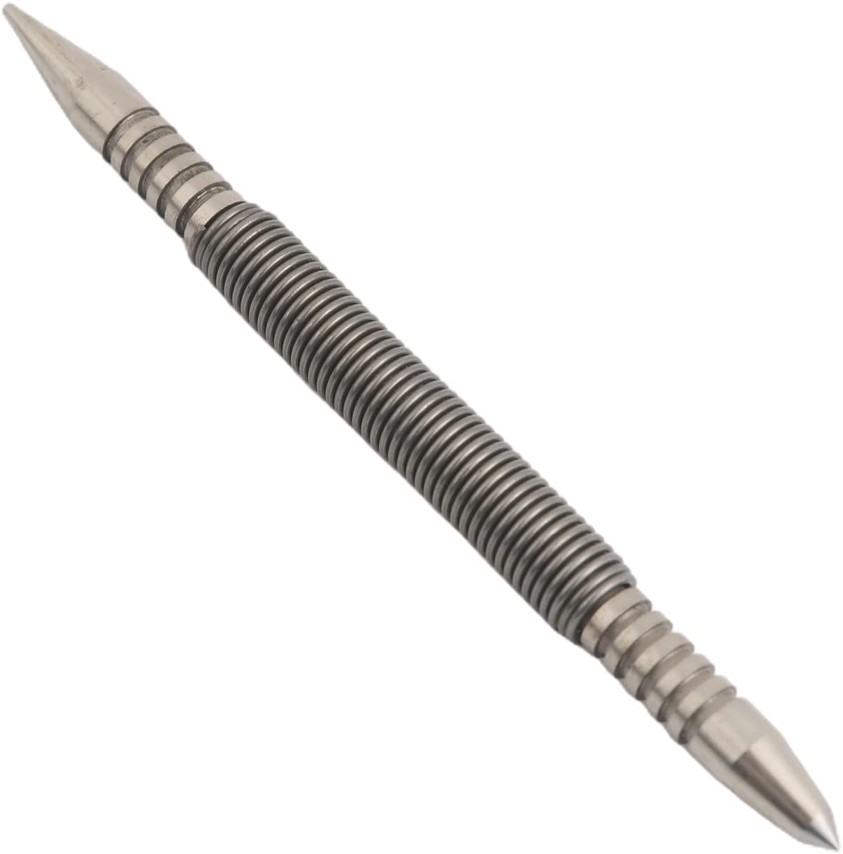 Anti-Slip Comfort Grip Hammerless 1/16" Spring Nail Set Upgraded Spring Nail Punch Set image number 2