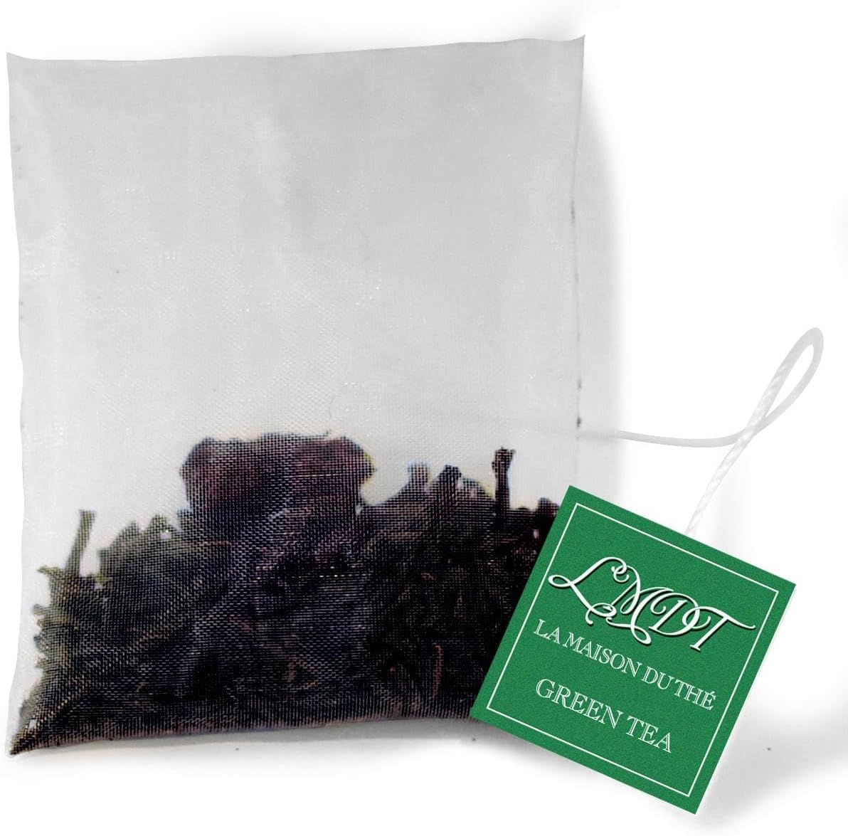 LMDT French Handcrafted Green Tea. Enveloped Teabags, 100 Count image number 3