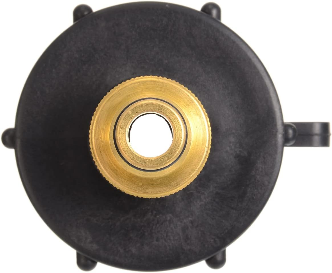 2 Pack IBC Tank Adapter, Pipe Tap Cap Joint S60X6 Coarse Threaded Water Containers Fitting Kits for IBC Ton Valve image number 1