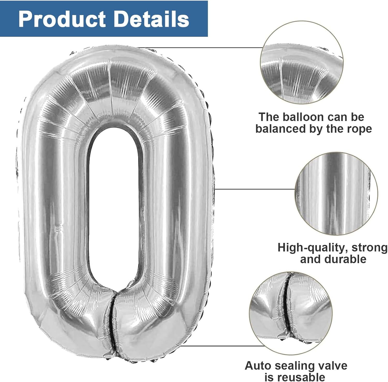 Tuoyi 16 Inch I Love You Letter Foil Balloons,Perfect for Romantic Valentine'S Day Wedding Bridal Shower Anniversary Engagement Party Supplies image number 6