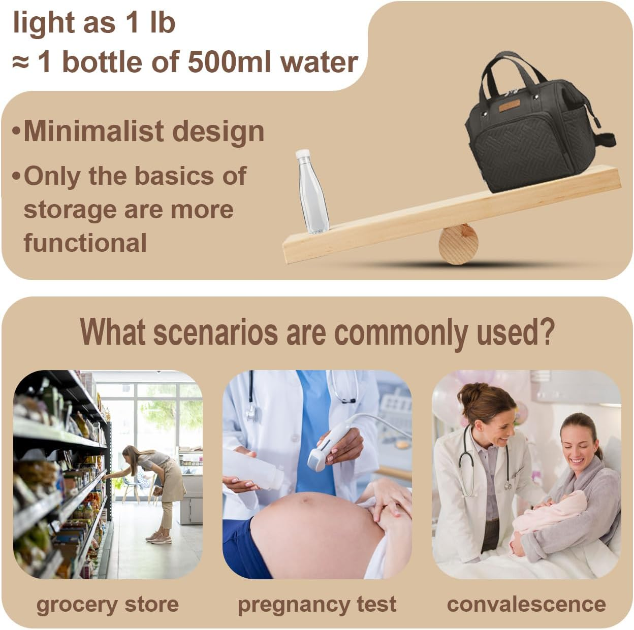 Small Diaper - Dark Gray image number 6