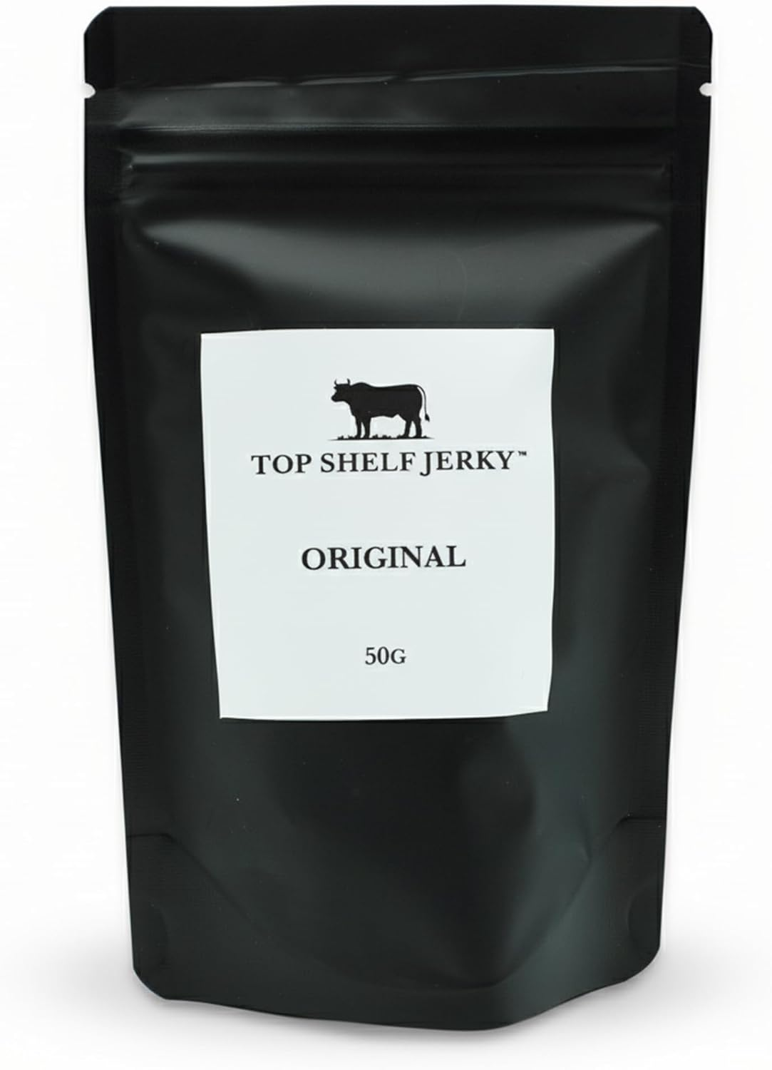 Top Shelf Beef Jerky | Original Beef | Authentic Beef Jerky | Full Flavour Jerky | 50G | Aussie Made image number 4