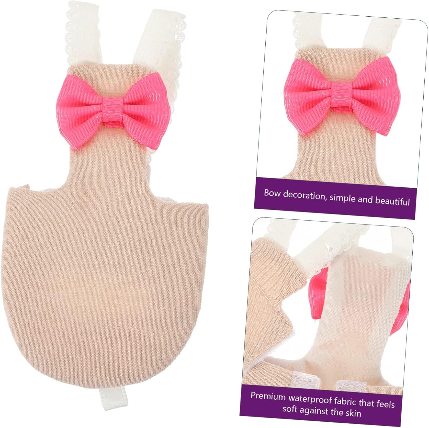 WOONEKY Flying Bird Diapers Bird Costume Parrot Nappies Flight Suit Bird Diaper Suit Parakeet Flight Bird Parrot Diaper Clothes Pigeon Diaper Long Tail Cotton Pigeon Supplies image number 7