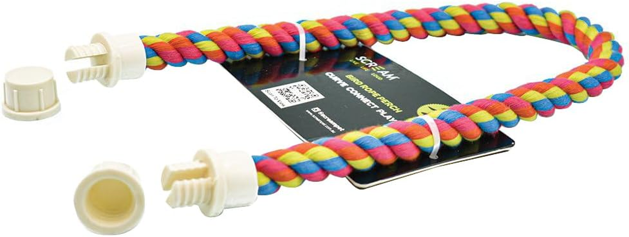 Scream Bird Rope Perch 2X65Cm image number 1