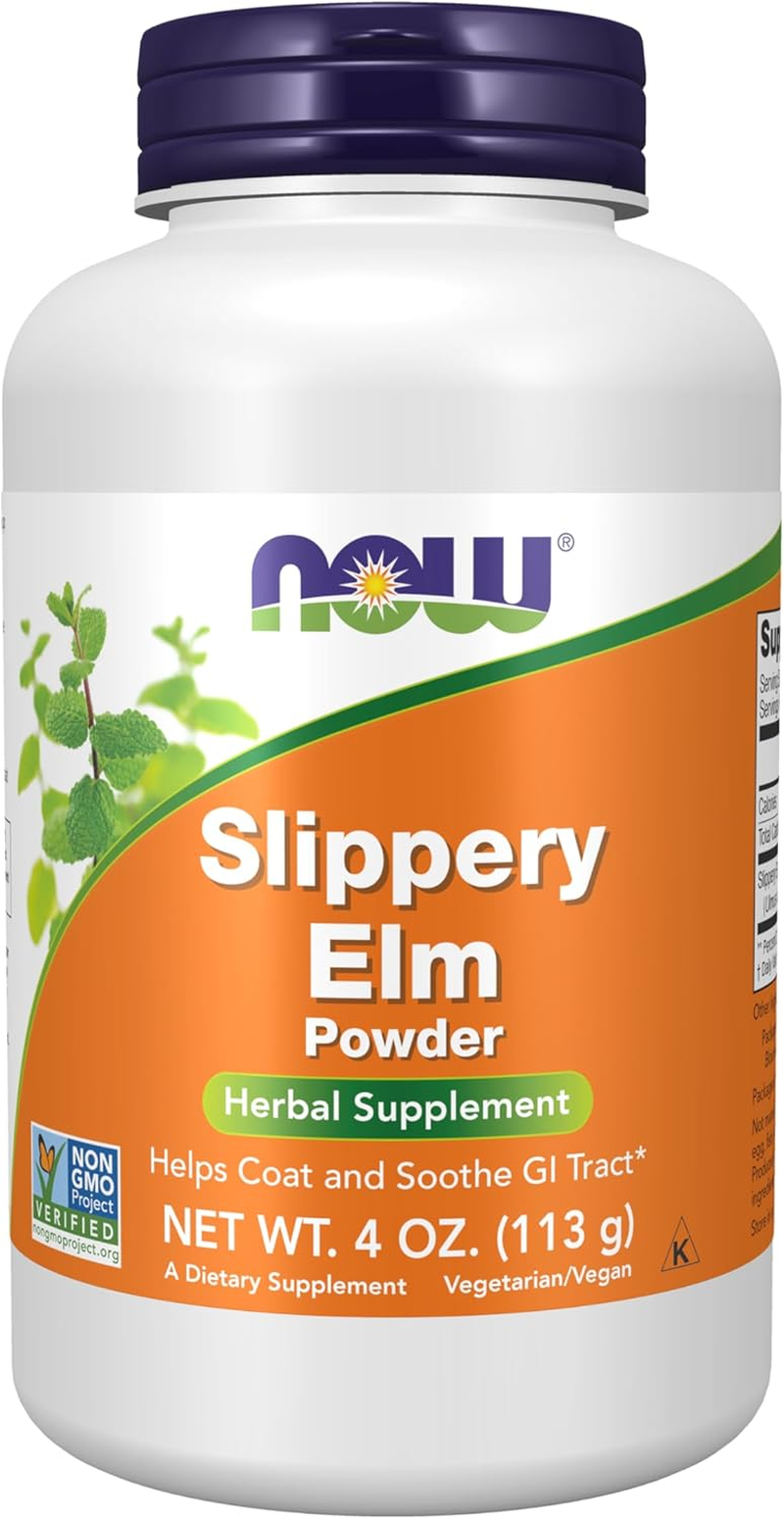 NOW Slippery Elm Powder,4-Ounce image number 5