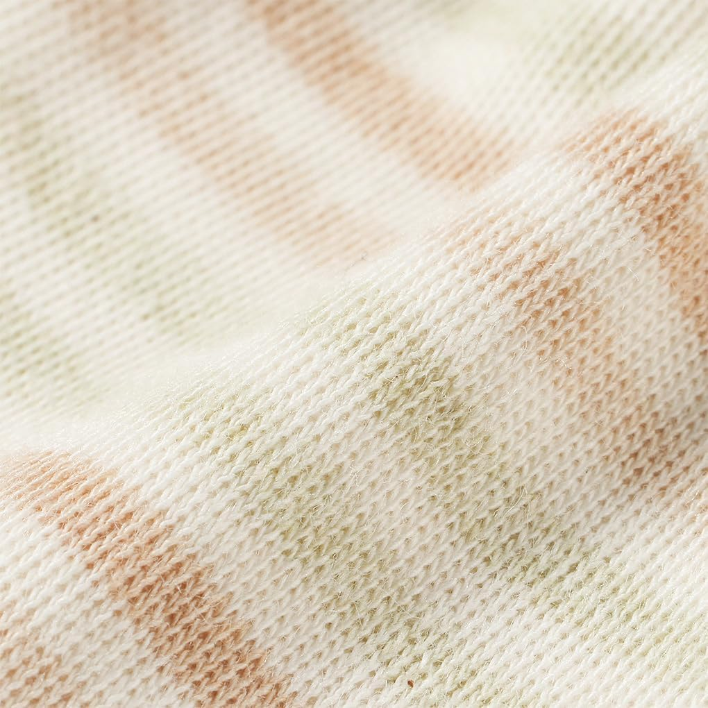 MOMSMENU Newborn Mittens No Scratch 100% Organic Cotton Mitts Baby Boy Girl Neutral 0-12 Months 3 Packs - Colorful Beige image number 2