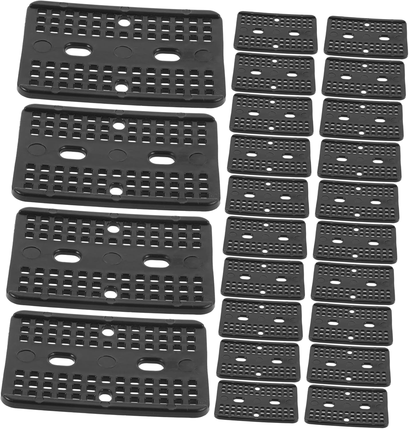 50Pcs Garden Staples Gasket Grass Pad Tent Stakes Gasket Camping Supplies Kit image number 4