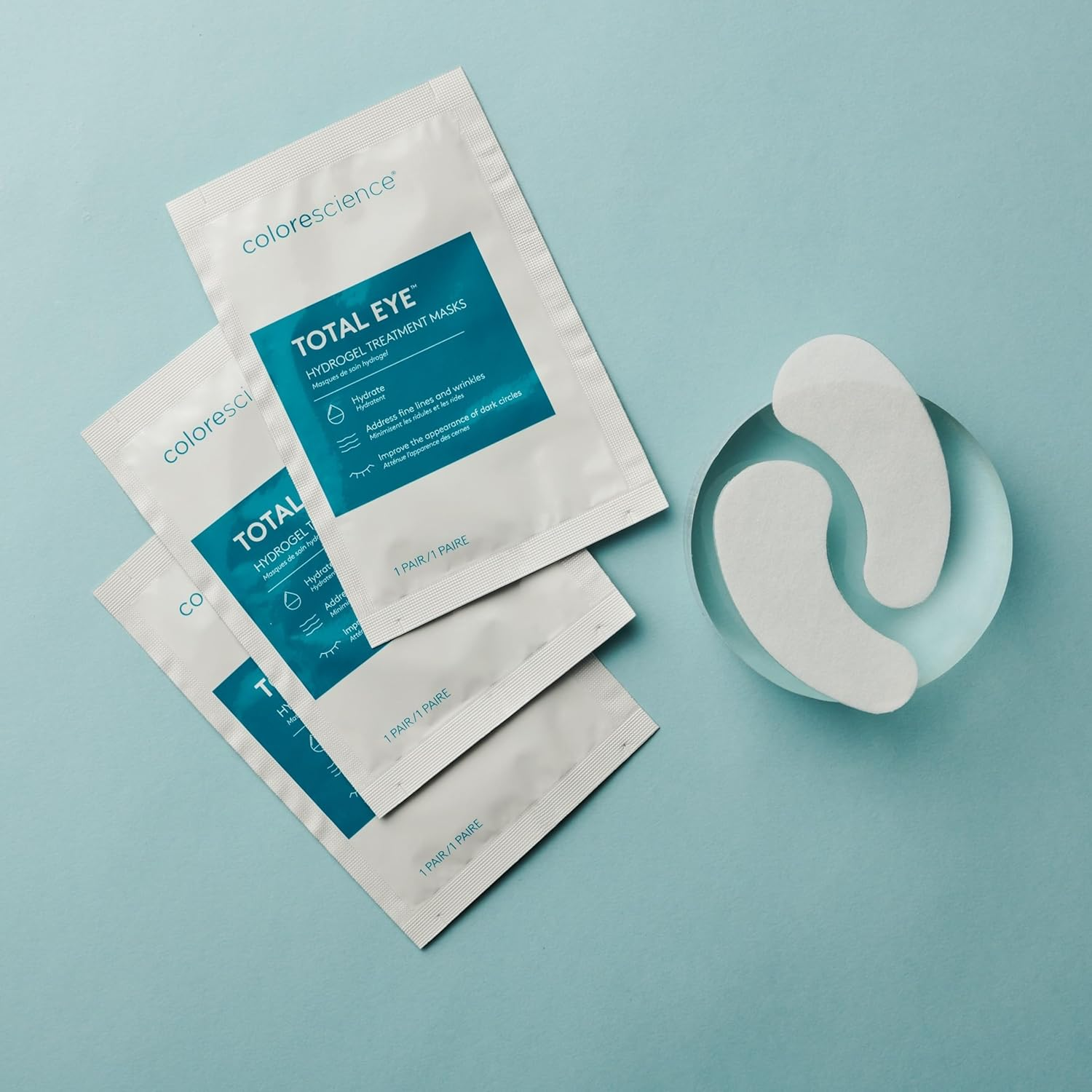 Colorescience Total Eye Hydrogel Treatment Masks, 12 Ct. image number 2