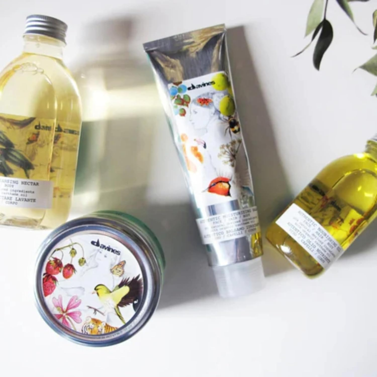 Davines Authentic Cleansing Nectar Hair and Body Oil Shampoo by Davines for Unisex - 9.47 Oz Shampoo, 284.10000000000002 Milliliters image number 5