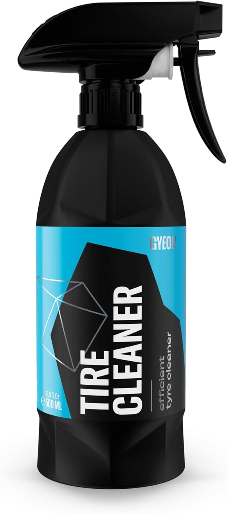 GYEON Quartz Q&sup2;M Tirecleaner - Tire and Rubber Cleaner - Remove Old Tire Shine and Dressings Easily - Deep Clean Tires and Rubber - Safe on All Wheel and Tire Finishes 400Ml