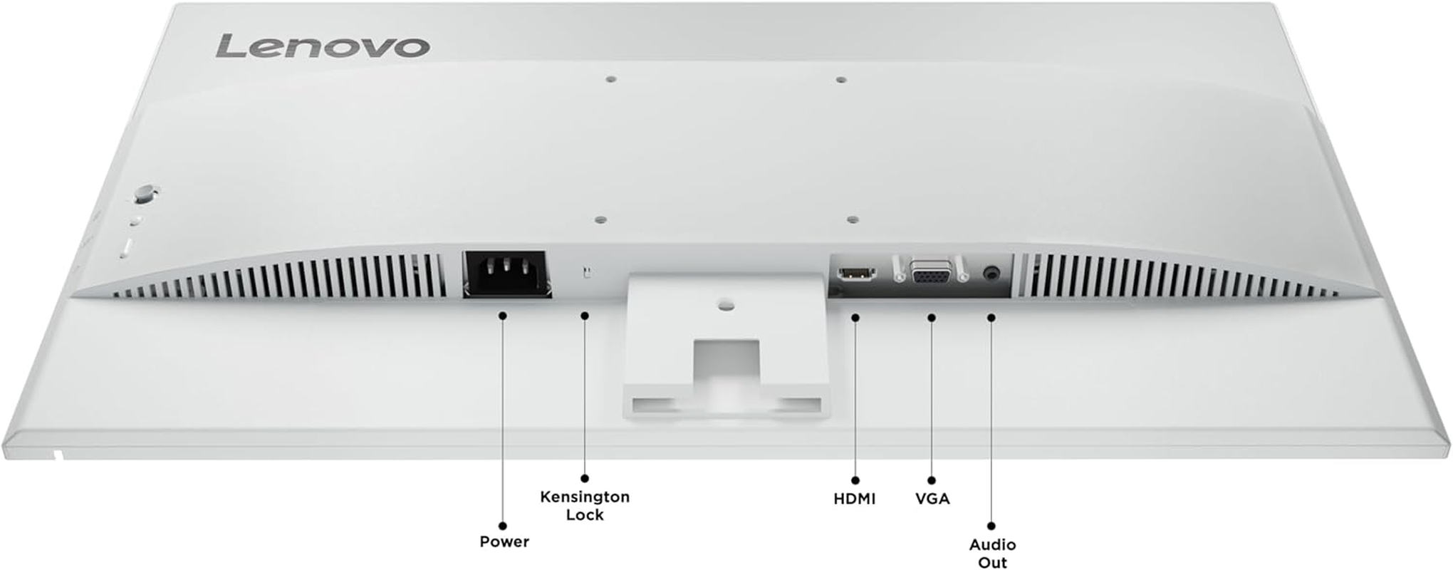 Lenovo L24I-4A 23.8-Inch FHD Monitor, Antiglare, 100Hz, Eye Comfort, Cloud Grey, 67BCKAC6AU image number 1