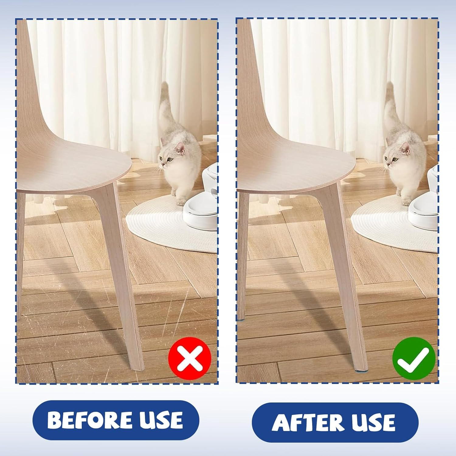 20 Pcs Appliance Sliders for Kitchen Appliances,Small Appliance Slider,Diy round Silent Air Fryer Easy Move Sliders,For Air Fryer Coffee Maker Most Desktop Appliances Easy Moving Saving Space image number 2