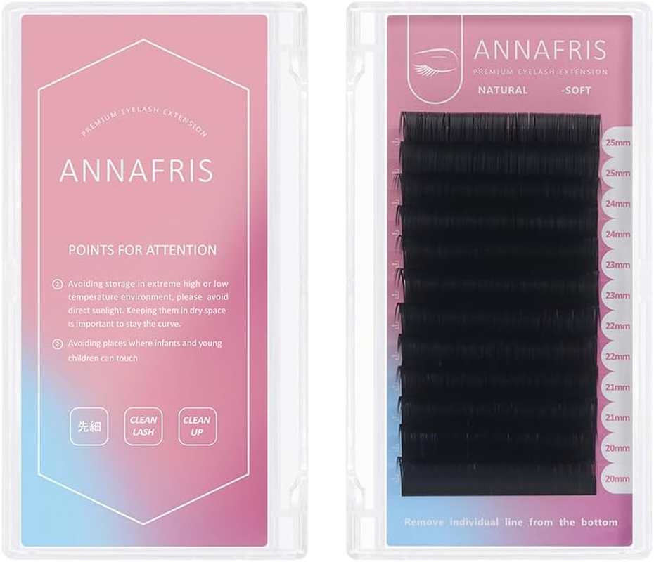 Volume Classic Eyelash Extensions 0.10 D Curl 8-15Mm Mix Matte Black Individual False Eye Lashes Extension Salon Use Natural Soft Fake Eyelashes Supplies (0.10 D, 8-15Mm Mix) image number 5