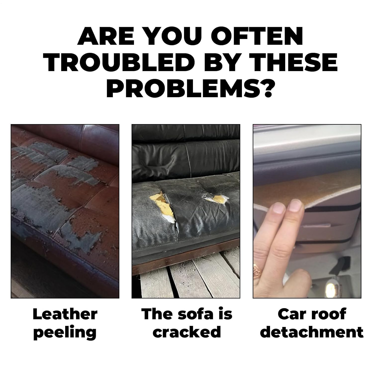 Headliner Glue | 100G Automotive Headliner Glue - Strong Adhesive with Brush, Automotive inside Upholstery Repair for Polyester image number 5