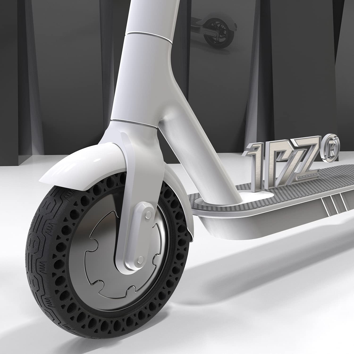 1PZ ST6-M36 8.5-Inch Solid Puncture-Resistant Scooter Tire, Compatible with Xiaomi M365, Gotrax GXL V2 & Similar Models, Durable Rubber, Shock-Absorbing Design, Anti-Slip Tread for Enhanced Grip image number 3