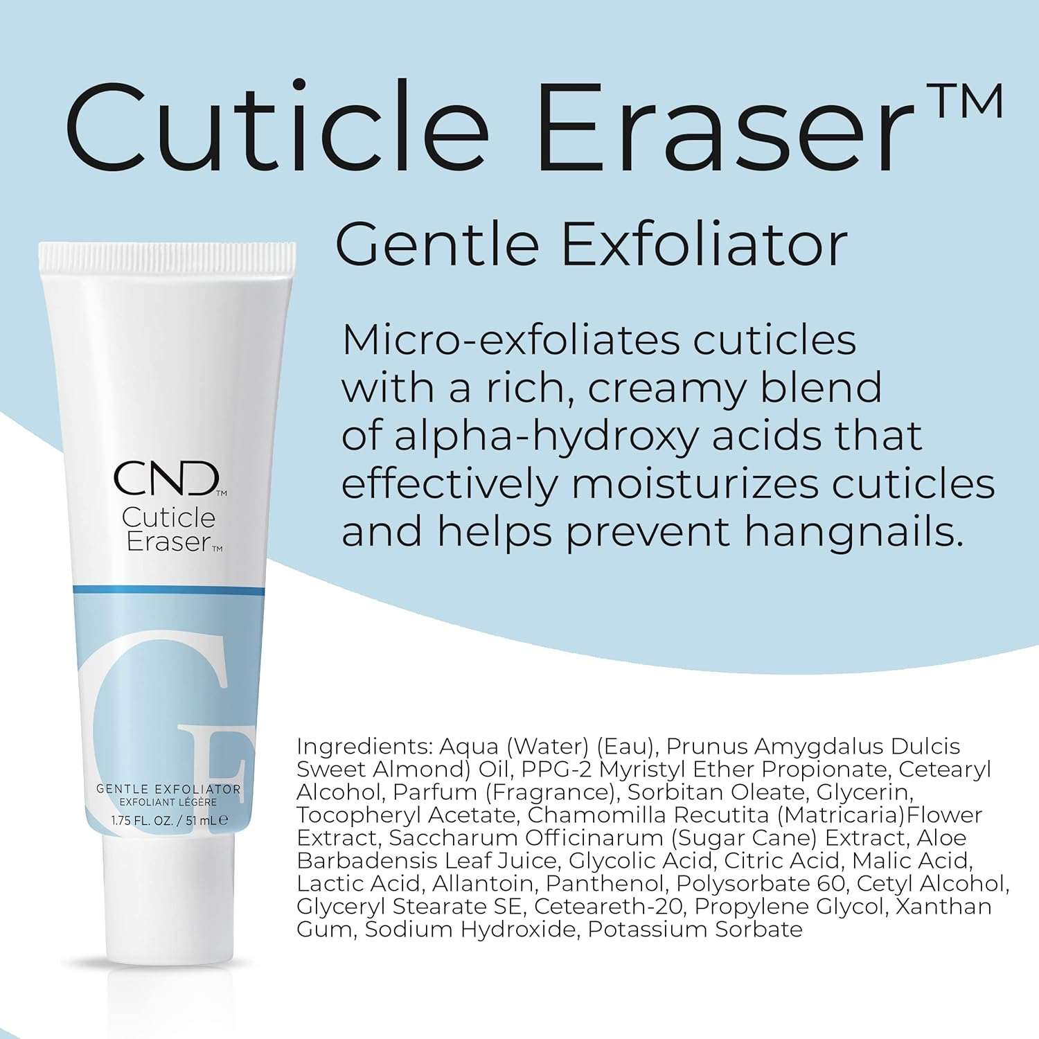 CND Cuticle Couple, Solaroil + Cuticle Eraser, Natural Blend Oils, Moisturizes and Conditions Skin, Gentle Exfoliator, 0.5 Fl Oz. image number 6