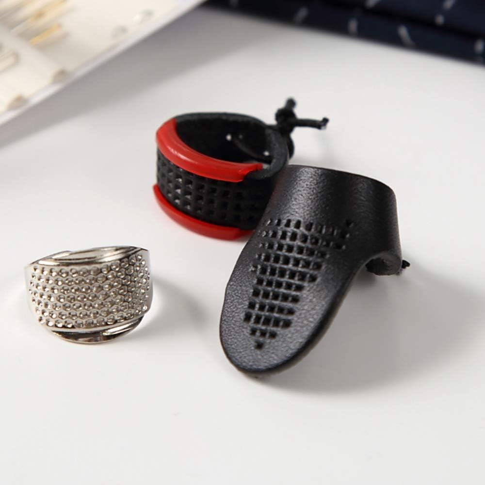 Sashiko Kit, Yokota Sashiko Thread, Needles and Template Yume Fukin with Original English Manual, Thimble Sewing Set, Fabric, Japanese Textile (White Thread/Navy Dishcloth) image number 3