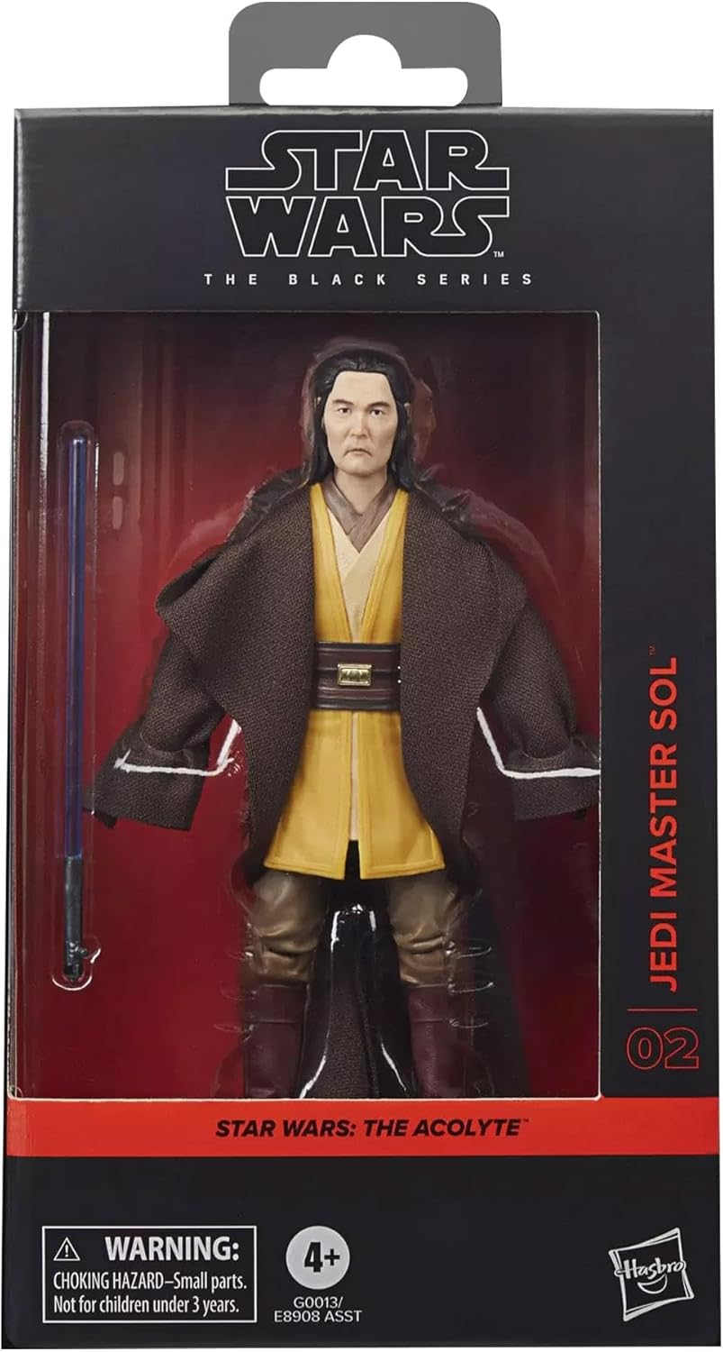 Star Wars the Black Series Jedi Master Sol, Star Wars: the Acolyte Collectible 6 Inch Action Figure image number 5