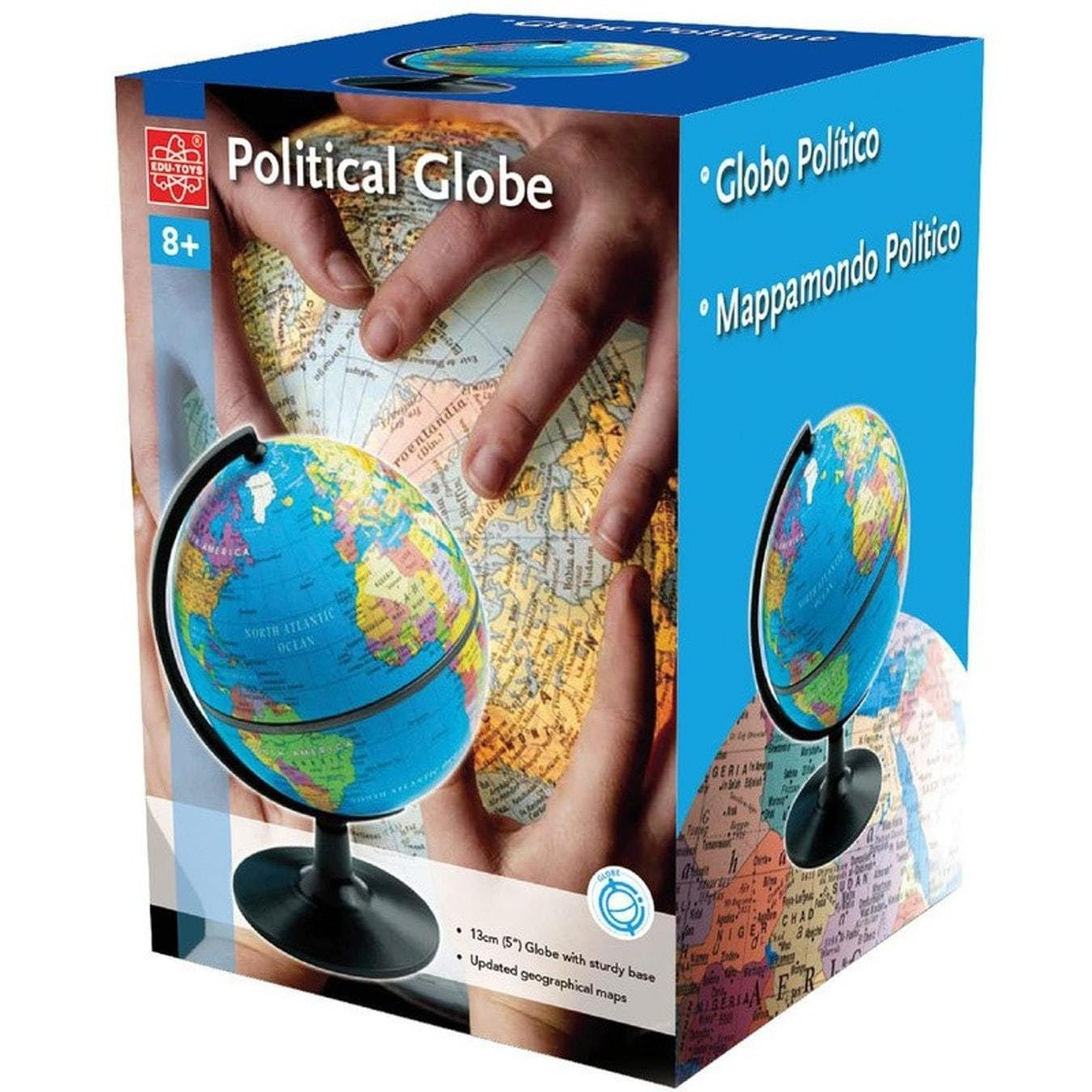 Edu Science 4080 Swivel Globe 13Cm image number 3