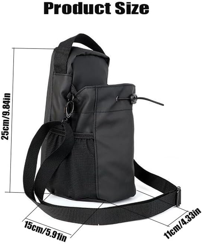 Super Strong Magnetic Gym Bag,Water Bottle Holder with Adjustable Strap & Multiple Pockets, Durable Gym Accessories Organizer for Men & Women, Hiking, Sports, Travel image number 6