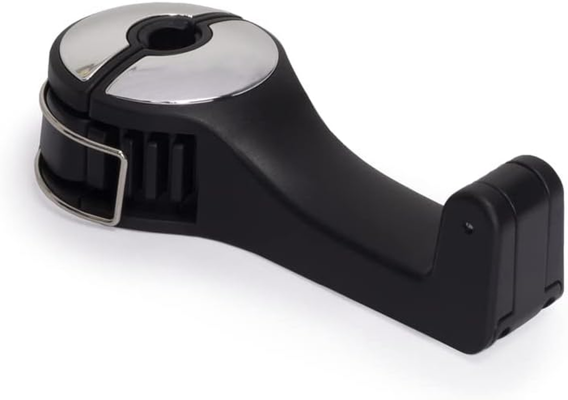 Travelon Set of 2 Headrest Hooks, Charcoal, One Size, Charcoal, One Size, Set of 2 Headrest Hooks image number 1