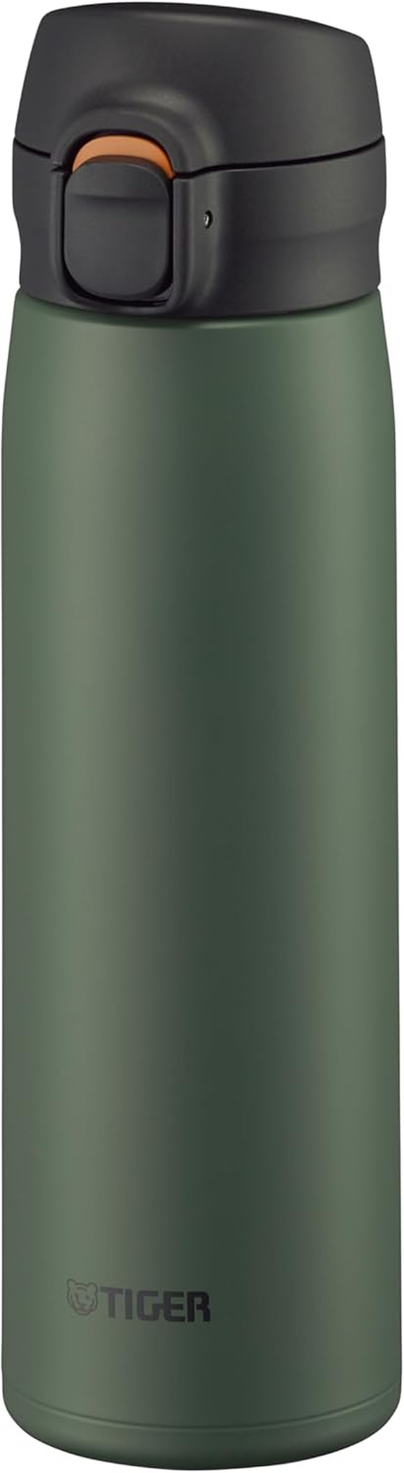 Tiger MKR-W35NCS Water Bottle, 350 Ml, Stainless Steel, One-Push, Vacuum Insulated, Mug