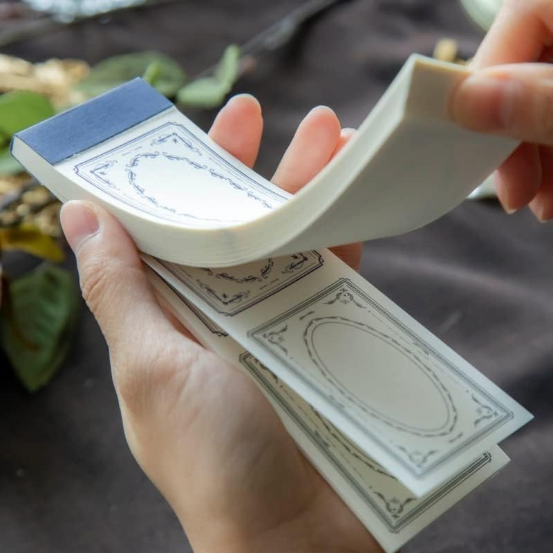 Alideco 400Pcs Scrapbook Paper Vintage Basic and Versatile Scrapbooking Paper for Journaling Supplies, Decorative Craft for Junk Journals (Zhijianyouju)