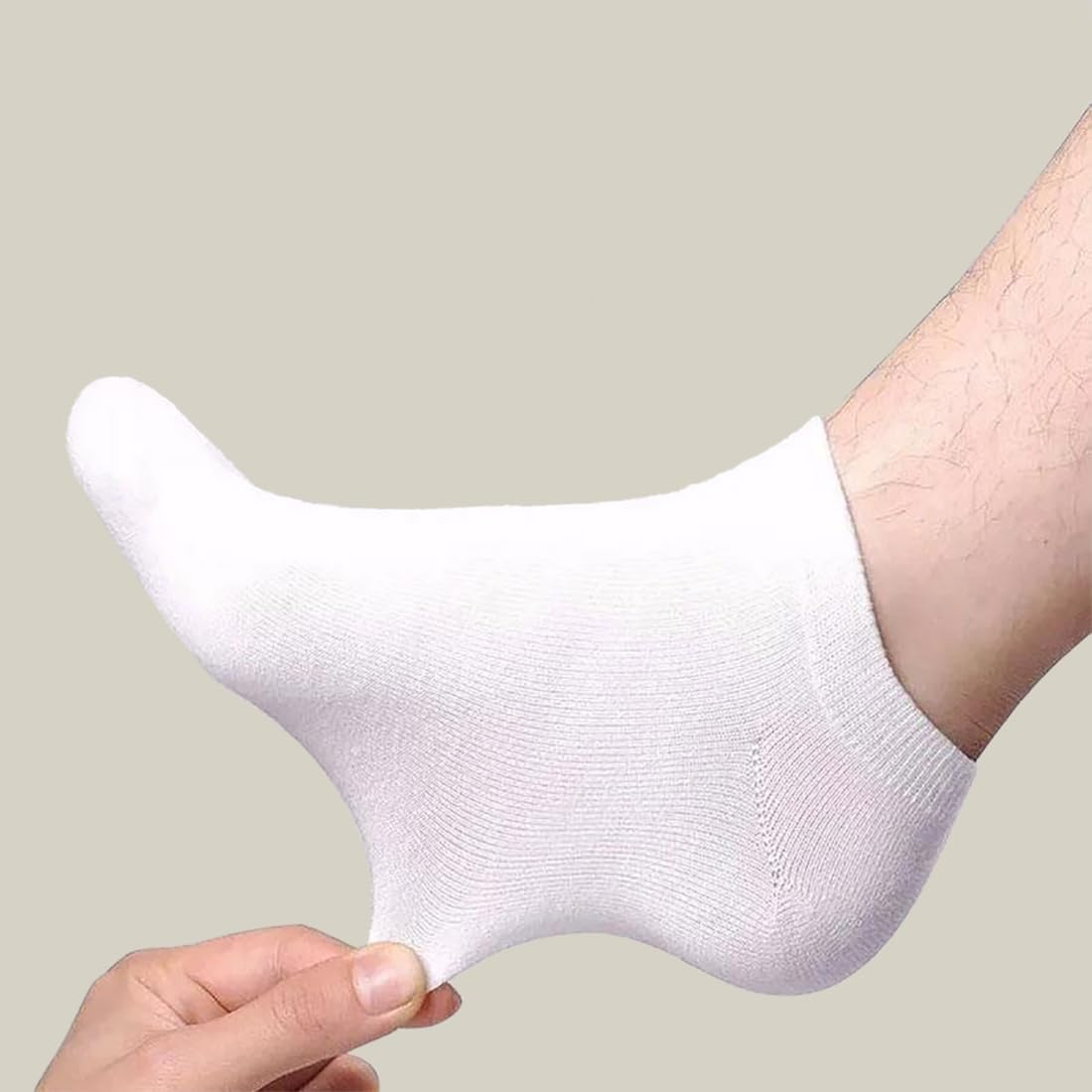 Compression Running Socks Cushioned Athletic Crew Socks for Men and Women image number 3