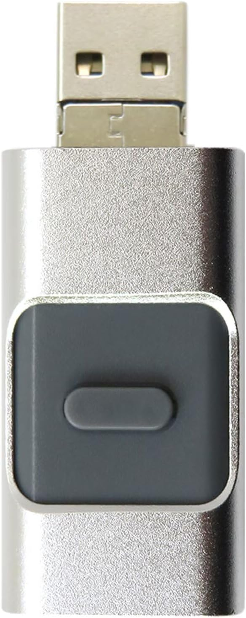 LINGSEE New 64GB USB 3.0 Metal Drive Flash Drives Usb Flash Disk Stick for Iphone 7 8 11 12 13 Pro Max U Disk USB OTG Flash Drive Memory Stick Storage (Silver)