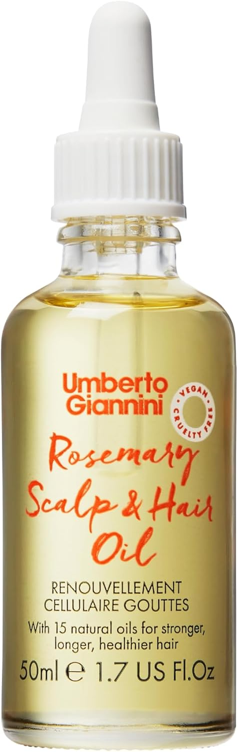 Umberto Giannini Grow Long Rosemary Scalp and Hair Oil 50 Ml image number 5