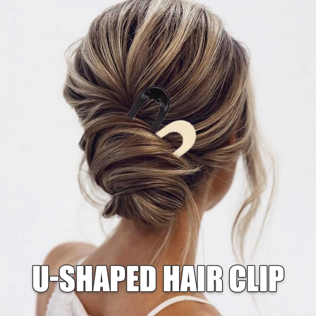 4 Pcs U Stick Hair Pins Tortoise Hair Pins Acetate Hair Bun Stick Hair Pins for Women Girls Hair Accessories image number 4