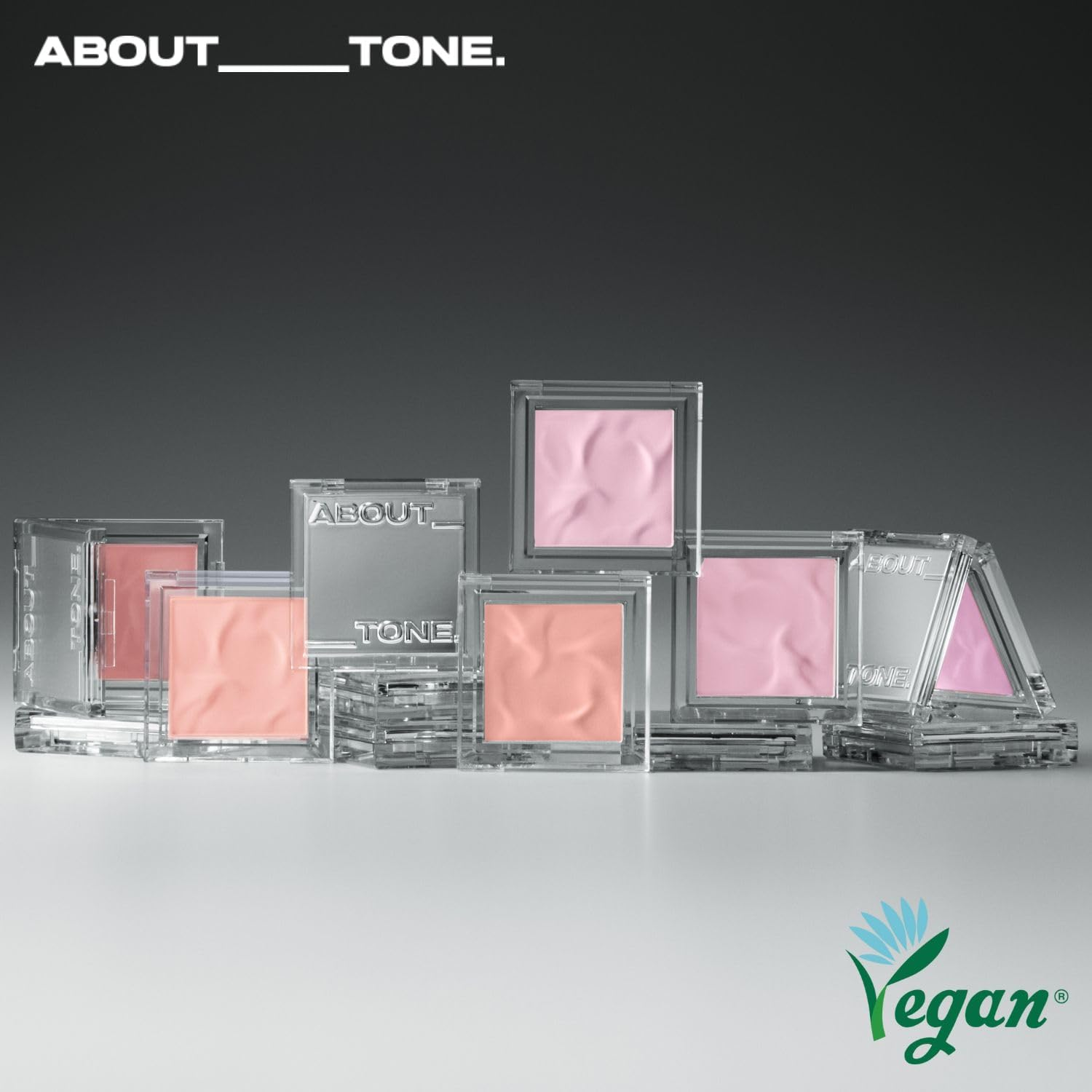 ABOUT TONE Fluffy Wear Blusher - Pressed Powder Cheek Blush with Airy and Soft Matte Blurring Finish Blendable & Buildable Natural Color Korean Makeup Vegan (03 TANGERINE ORANGE, Pack of 1) image number 5