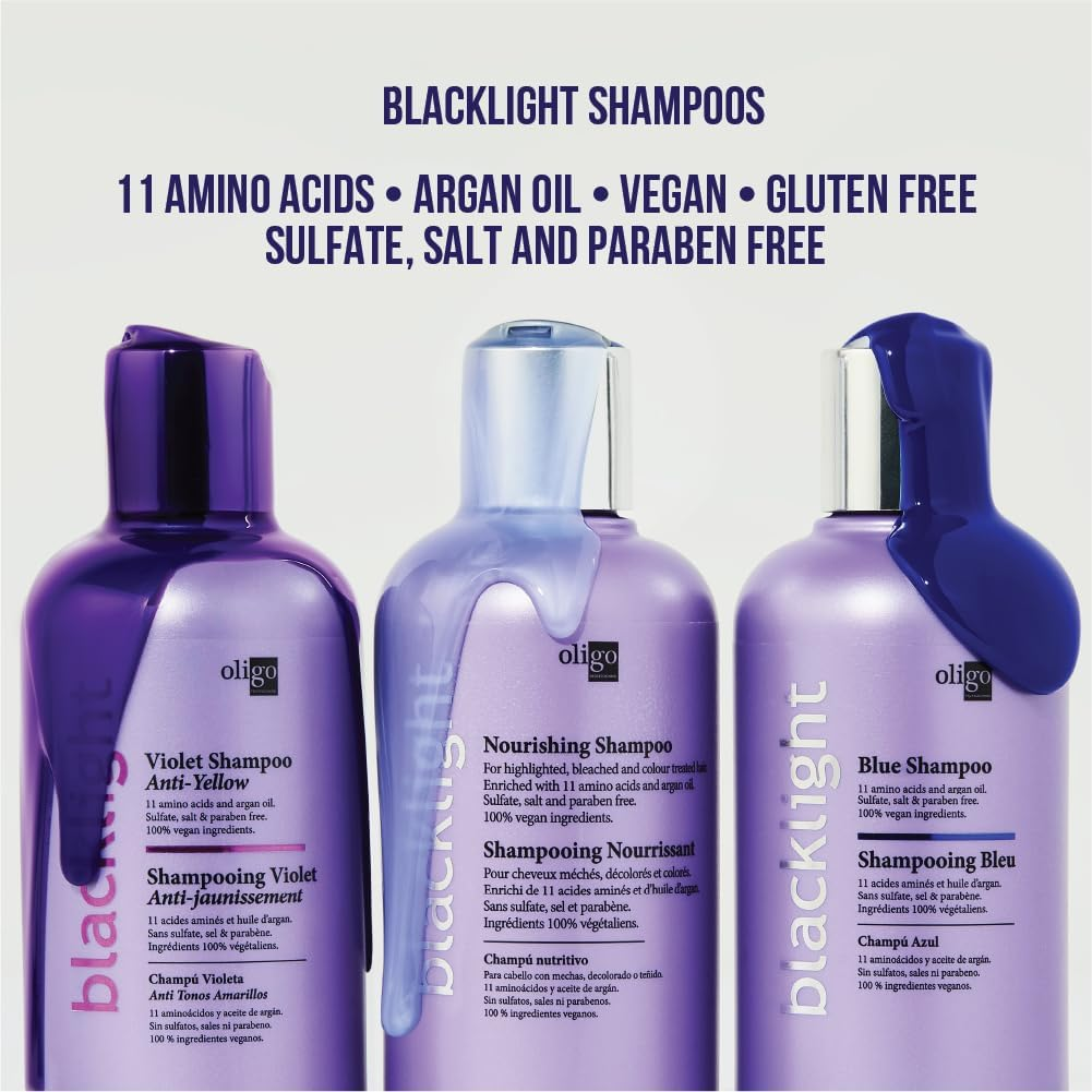 Oligo Professionnel Blacklight Violet Shampoo 250Ml image number 6