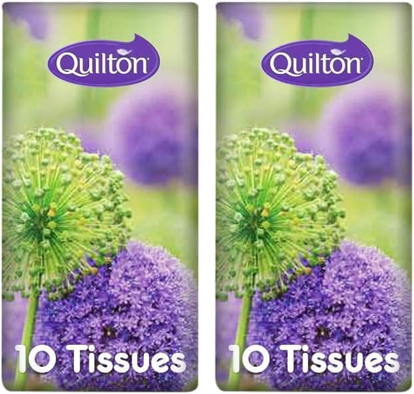 Quilton 4-Ply Hypo-Allergenic Pocket Facial Tissues (7 X 6 Packs)