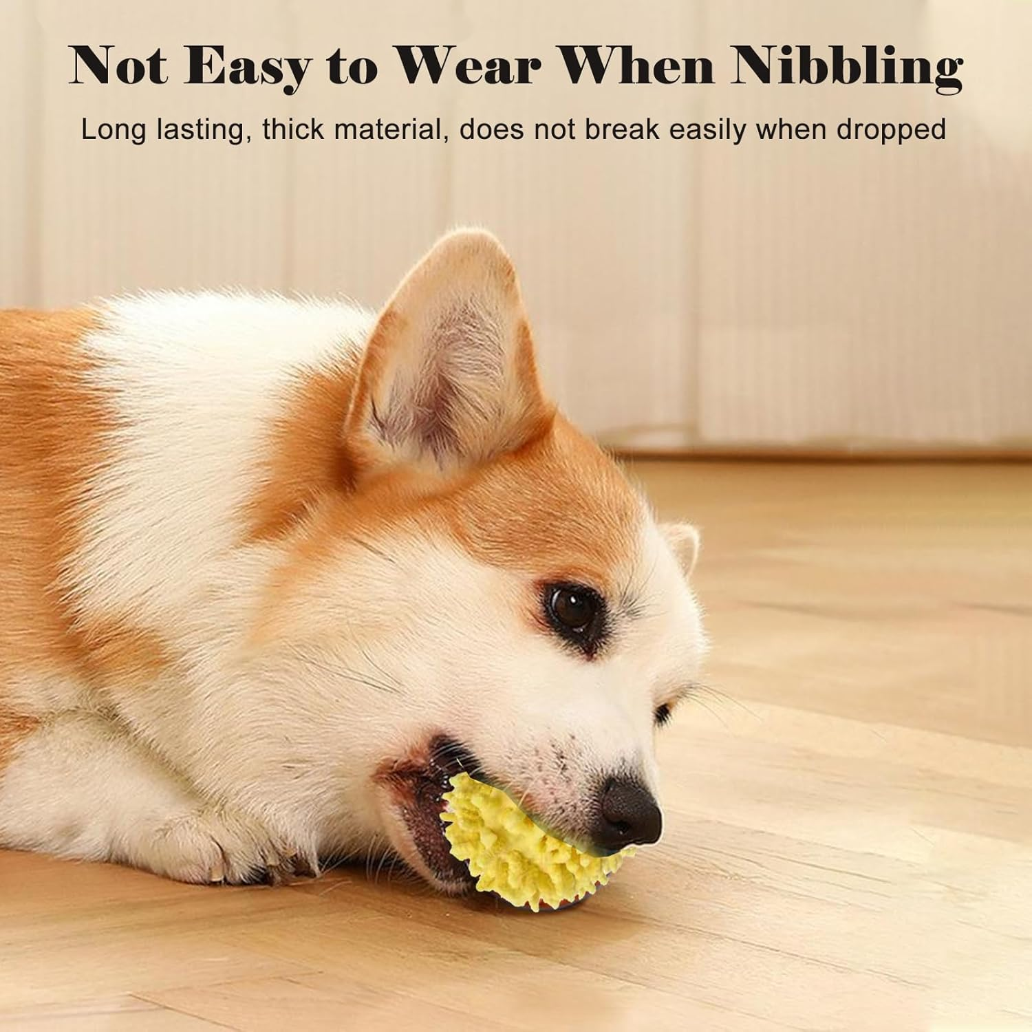 Petgravity Interactive Dog Toys Ball,Automatic Bouncing Rotating Ball,Usb Rechargeable，[2025 Newly Upgraded] Large Size 6.7Cm，Removable Shell for Water Washing，Add a Silent Protective Cover.