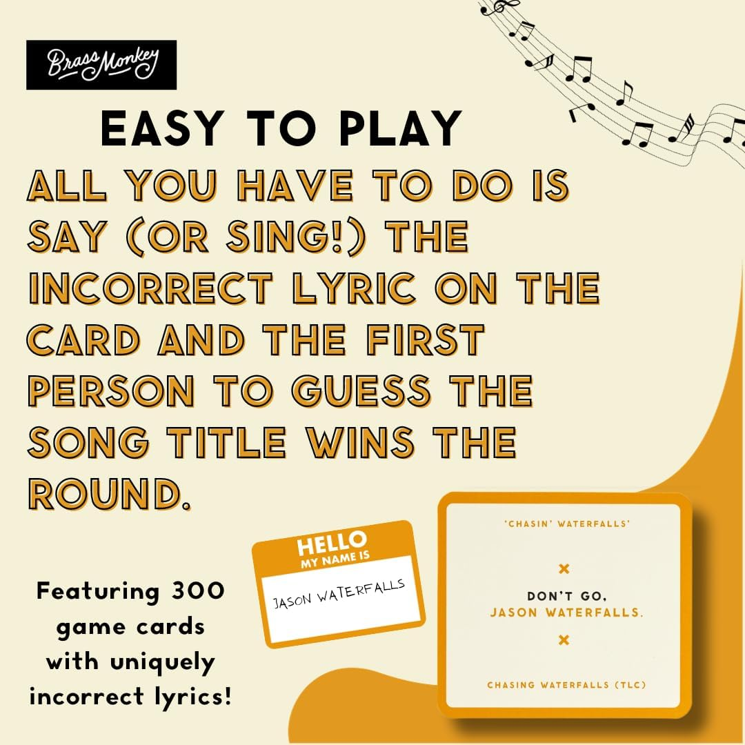 Misunderstood Songs: a Party Game All about Identifying Songs image number 6