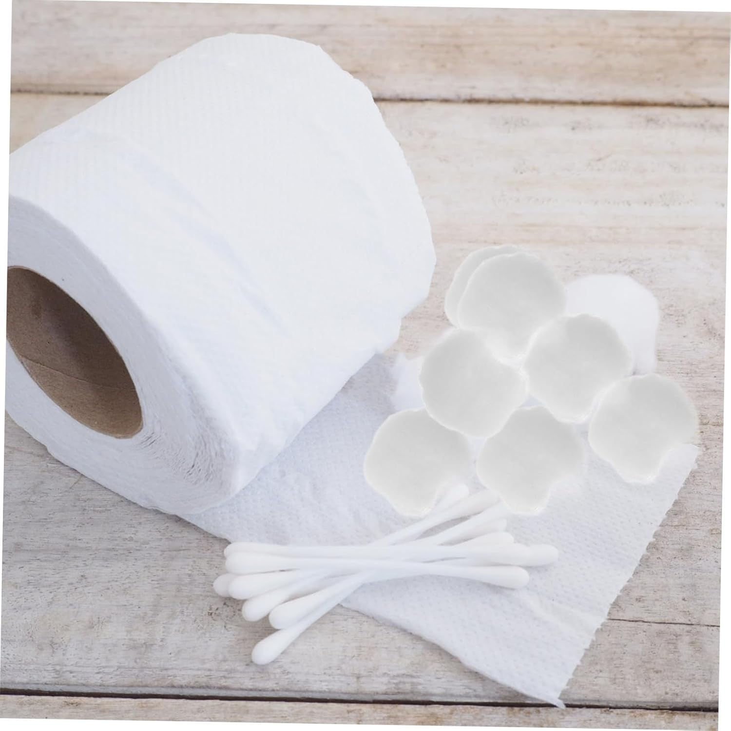 500G Mini Cotton Balls Pack for Nail Gel Removal Multi-Purpose Disposable Cotton Balls for Makeup Artists