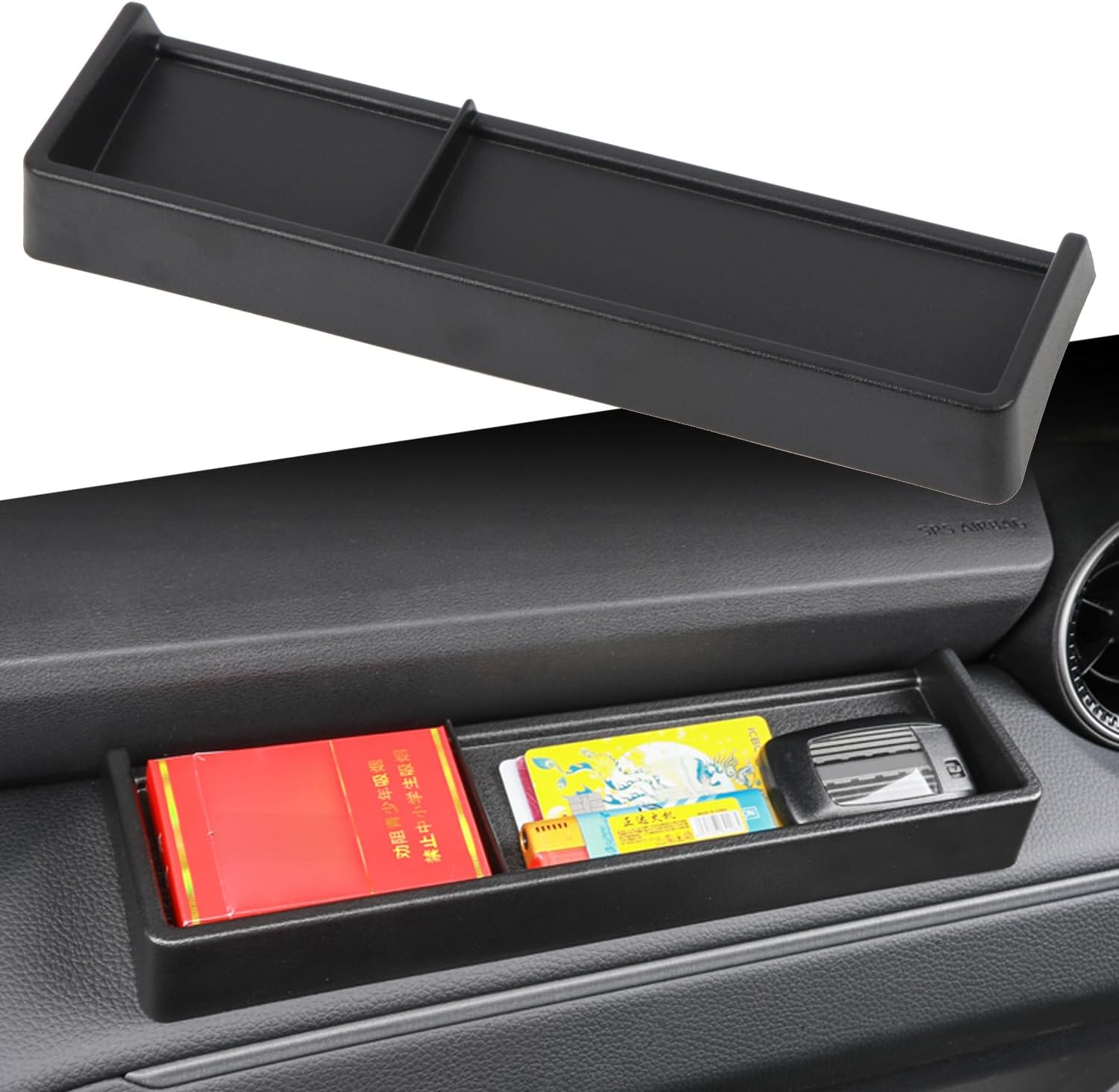 Left Dashboard Panel Storage Organizer for Toyota Land Cruiser Prado J250 2024 2025 image number 3