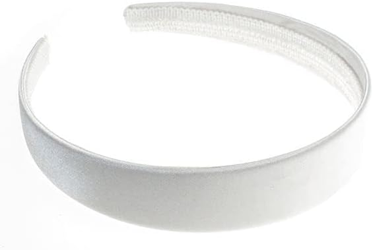 Glitz4Girlz White Satin Alice Band