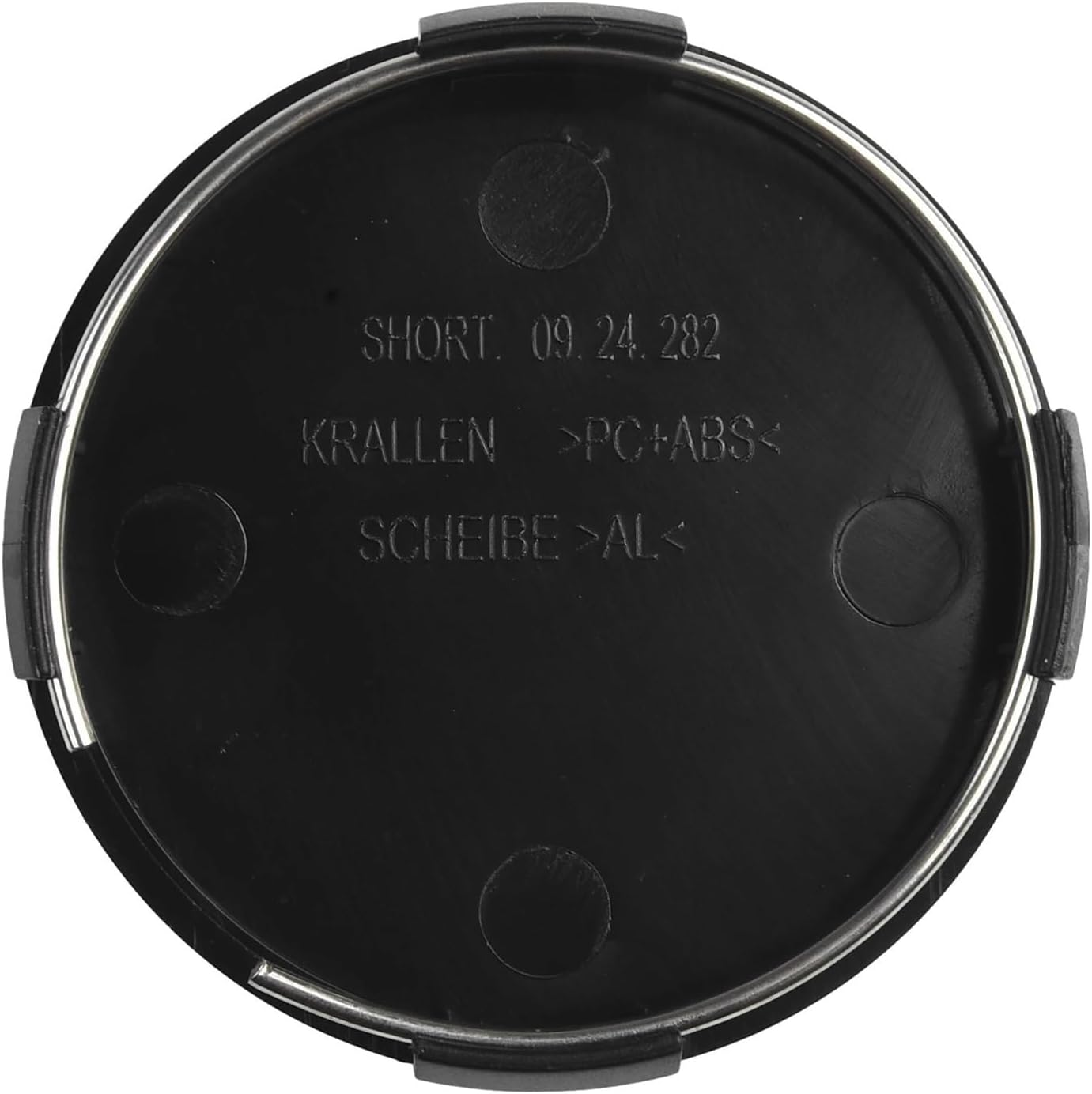 BWPEXZ 4Pcs 65Mm Car Vehicle Wheel Hub Center Cap Cover ABS Black for Most Cars Trucks Wheels Tires Parts Wear Parts image number 5