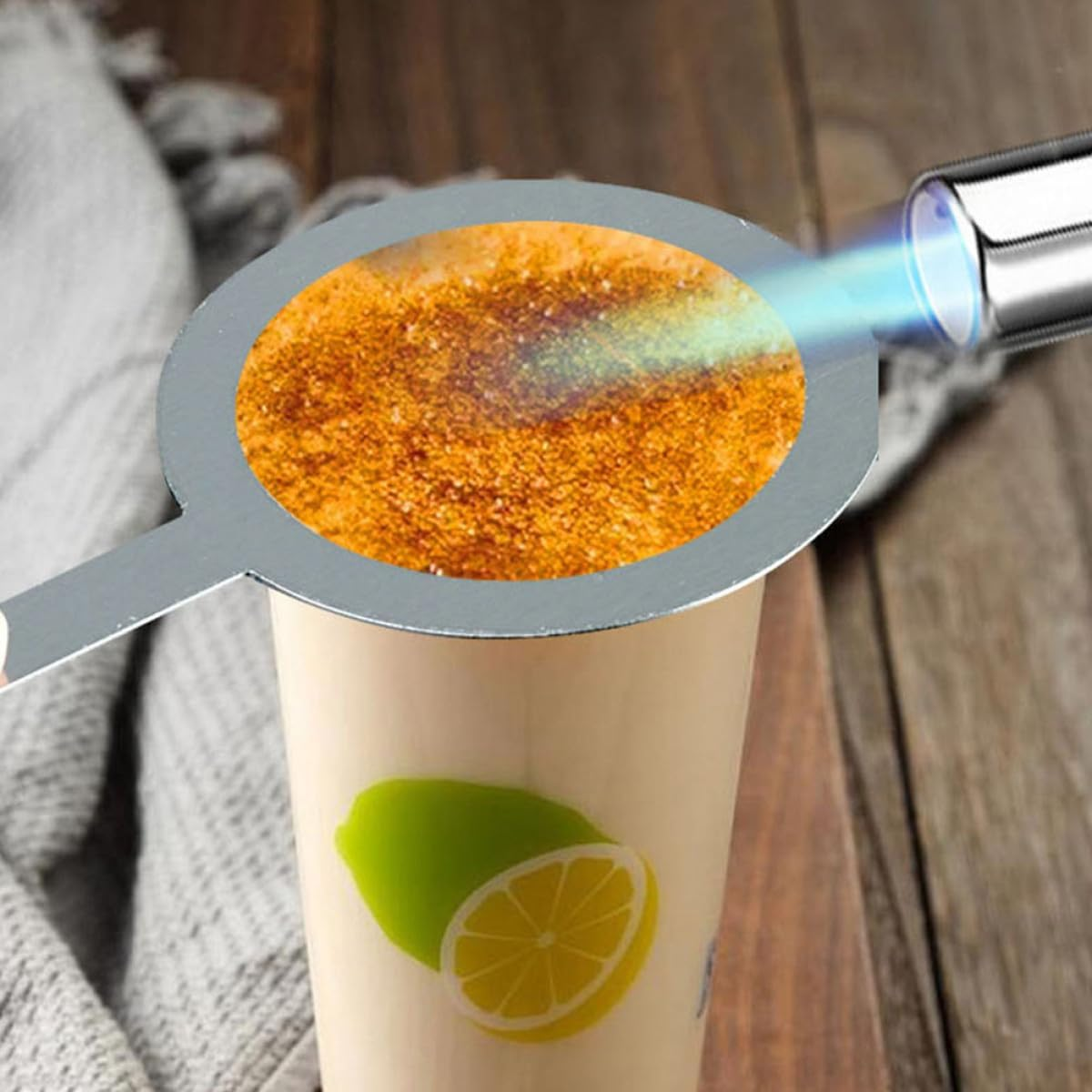 HOMOCONO 4Pcs Stainless Steel Coffee Cup Rim Protective Rings with Handle Anti-Scald Baking Gaskets for Milk Tea Shops and Cafes Lightweight DIY Beverage Accessory image number 6